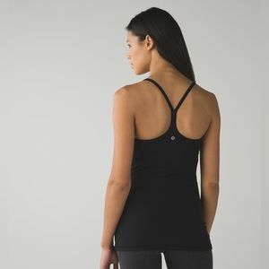 Power Y tank in black